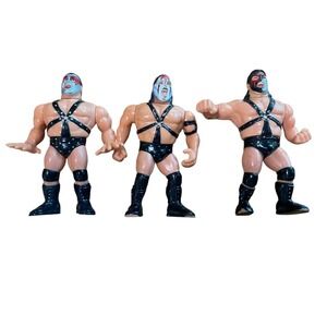 WWF Hasbro DEMOLITION -  AX, SMASH & CRUSH WWE Figurine Action Figure